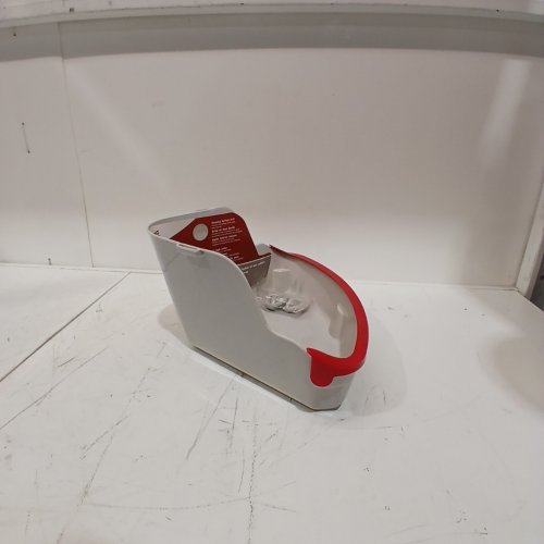 LIVING WORLD SMALL ANIMAL CORNER LITTER PAN FOR RABBITS, FERRETS & MORE - 12.5" X 8.6" X 5.7" - RED/GREY image 4