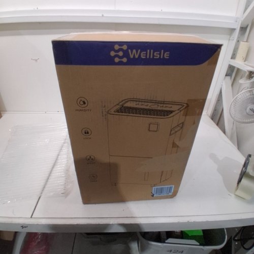 WELLSLE DEHUMIDIFIER FOR BEDROOM AND BASEMENT WITH SMART HUMIDITY CONTROL- 34 PINTS/2000SQ.FT - WHITE (MODEL: PD11DS-12L) image 6