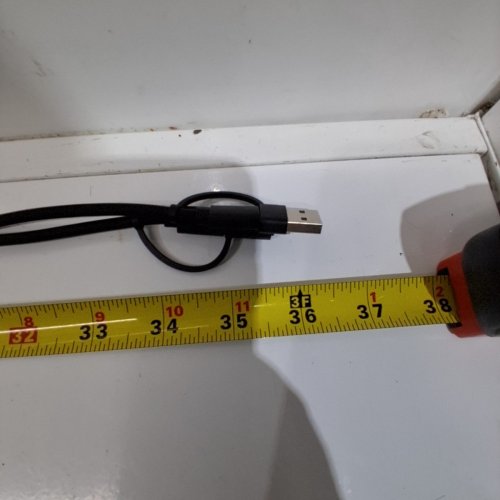 MULTI-CONNECTOR USB CHARGING CABLE - 6FT - BLACK image 5