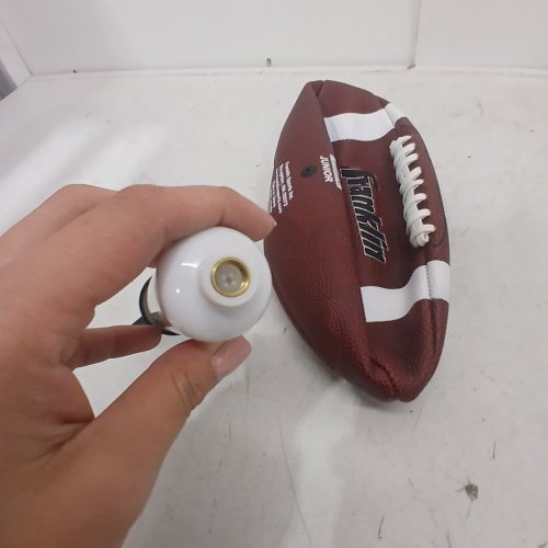 JUNIOR SIZE FRANKLIN SPORTS GRIP-RITE 1000 RUBBER FOOTBALL image 3