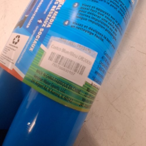 STREAM MACHINE: WATER SPORTS DOUBLE BARREL WATER LAUNCHER - 24" - BLUE (MODEL: 1993676) image 2