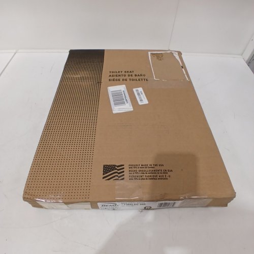 BEMIS ECONOMY PLASTIC ROUND TOILET SEAT - 17" - WHITE (MODEL: 730SLEC 000) image 4