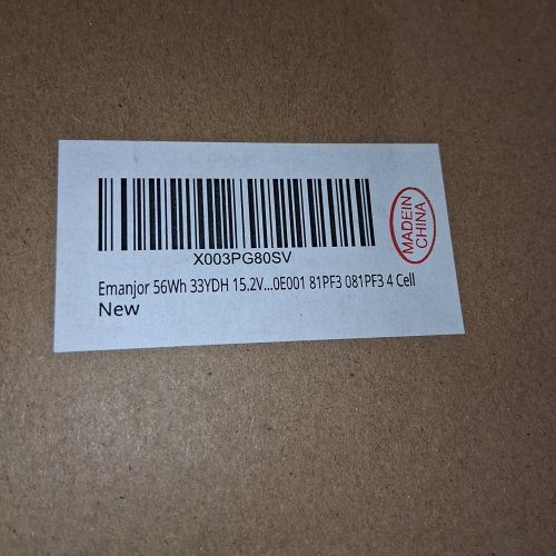 LAPTOP BATTERY REPLACEMENT FOR SPECIFIC DELL LATITUDE SERIES - 56WH 15.2 V (MODEL: 33YDH) image 4
