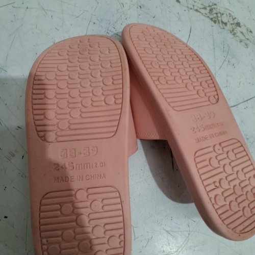 UNISEX ACUPRESSURE SLIPPERS - SIZE 7.5 - PINK image 3