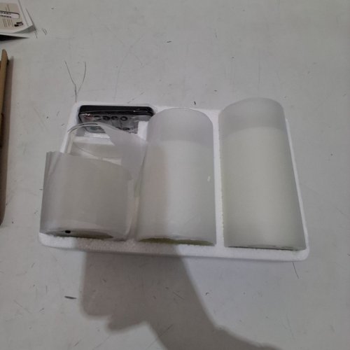 3PC EYWAMAGE FLAMELESS LED CANDLES - WHITE image 3