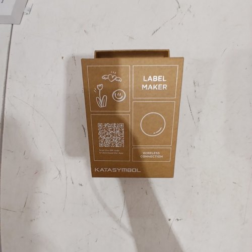KATASYMBOL PRO BLUETOOTH LABEL MAKER MACHINE WITH WIDE WATERPROOF LABELS - BLACK - (MODEL: T50M) image 6