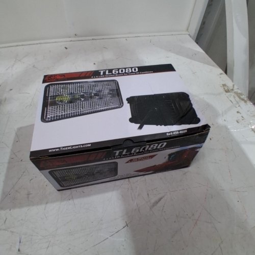 TIGER LIGHTS PLUG AND PLAY LED HI/LO SEALED BEAM HEADLIGHT FOR CASE/IH COMBINES - 4" X 6" - 60W - 3,500 LM - 24 V - CLEAR- CLEAR (MODEL: TL6080) image 5
