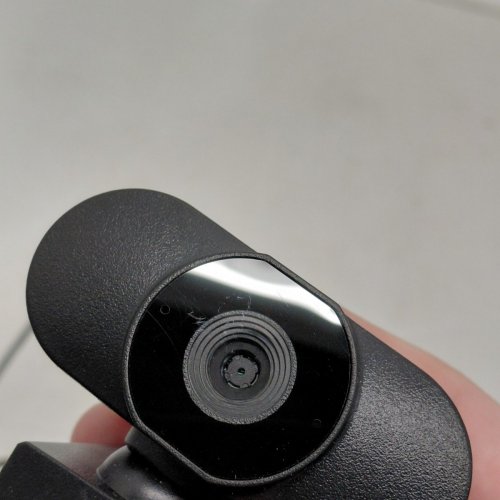 ONN 1440P SWIVEL HEAD WEBCAM - 6FT - BLACK image 3