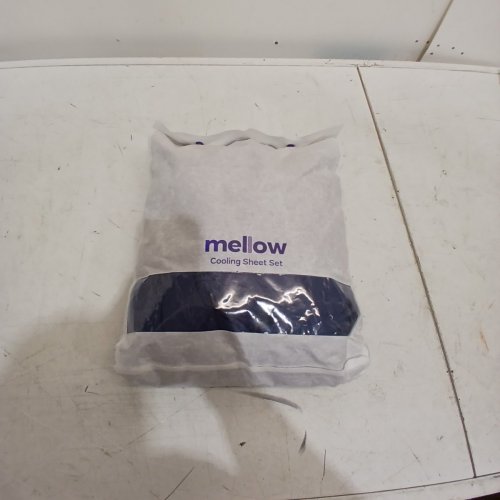 4PC MELLOW COOLING SHEET SET - 60" X 80" X 18" - QUEEN - NAVY BLUE image 5