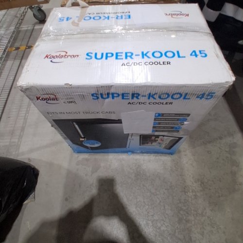KOOLATRON SUPER-KOOL THERMOELECTRIC FRIDGE - 50L/1.76 CU FT - STAINLESS STEEL/BLACK (MODEL:KCR-45B) image 5