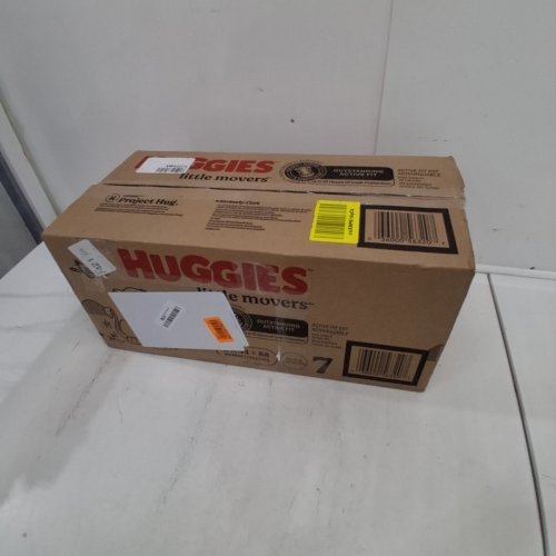 88PK HUGGIES LITTLE MOVERS BABY DIAPERS - SIZE 7 image 2