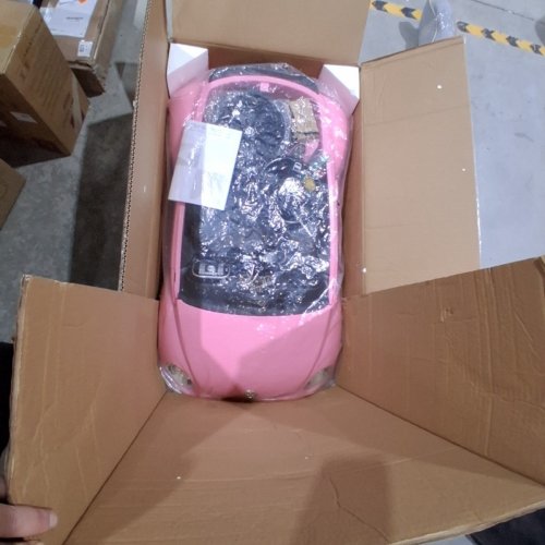 COSTWAY OFFICIALLY LICENSED KIDS RIDE ON MASERATI, WITH REMOTE CONTROL AND LIGHTS - 12V - PINK (MODEL:TQ10038PI) image 2