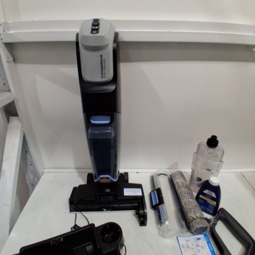 BISSELL CROSSWAVE EDGE CORDLESS ALL-IN-ONE MULTI-SURFACE CLEANER VACUUM - BLUE / BLACK (MODEL: 4329B) image 4