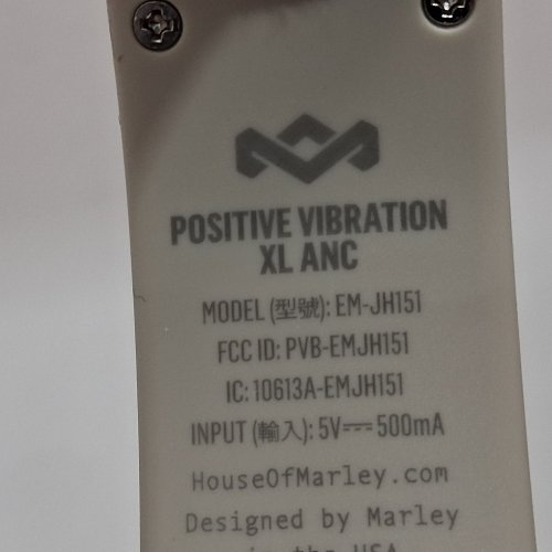 HOUSE OF MARLEY POSITIVE VIBRATION XL ANC OVER-EAR BLUETOOTH HEADPHONES - COPPER/WHITE (MODEL: EM-JH151-CP) image 6