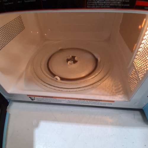 GALANZ RETRO-STYLE DIGITAL MICROWAVE OVEN - 0.7CU.FT - BLUE (MODEL: GLCMKZ07BER07) image 5