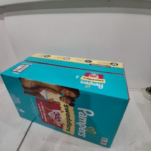 100PK PAMPERS SWADDLERS UP TO 100% LEAKPROOF BABY DIAPERS - SIZE 4 (15-34LBS) image 3
