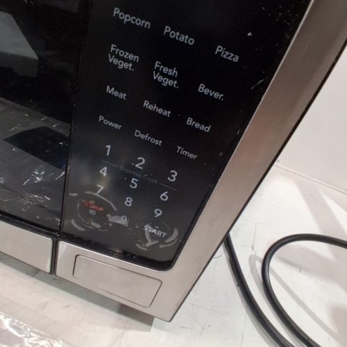 FRIGIDAIRE COMPACT COUNTERTOP MICROWAVE OVEN - 1.1 CU.FT. - BLACK/SILVER (MODEL: EMW1134) image 10