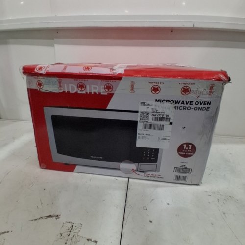 FRIGIDAIRE COMPACT COUNTERTOP MICROWAVE OVEN - 1.1 CU.FT. - BLACK/SILVER (MODEL: EMW1134) image 13
