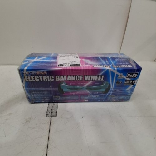 HOVERSTAR FLASH WHEEL SELF BALANCING HOVERBOARD WITH 6.5" WHEELS & BLUETOOTH SPEAKER - CHROME TURQUOISE (MODEL: LBW12A) image 4