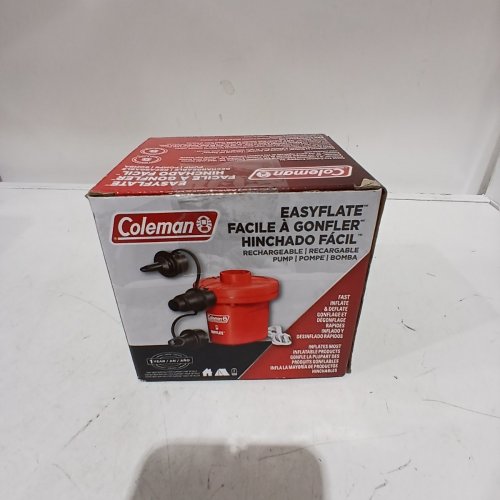 COLEMAN EASYFLATE 4D ELECTRIC AIR PUMP - RED image 4