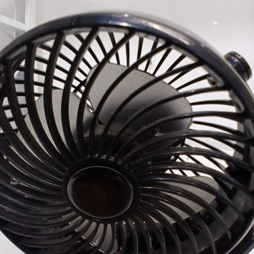MAINSTAYS RECHARGEABLE PORTABLE CLIP FAN - 7.5'' - BLACK (MODEL- CF05) image 5