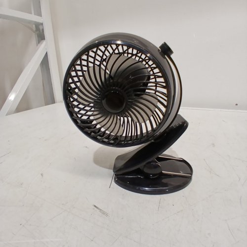 MAINSTAYS RECHARGEABLE PORTABLE CLIP FAN - 7.5'' - BLACK (MODEL- CF05) image 6