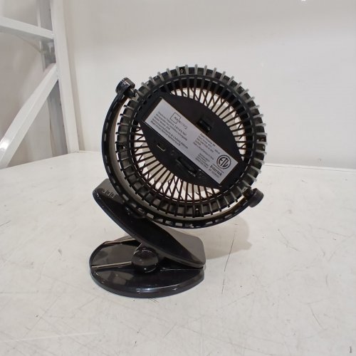 MAINSTAYS RECHARGEABLE PORTABLE CLIP FAN - 7.5'' - BLACK (MODEL- CF05) image 7