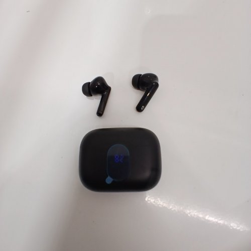 BTOOTOS TRUE WIRELESS BLUETOOTH EARBUDS - WIRELESS BLUETOOTH IN-EAR HEADPHONES WITH ENC NOISE CANCELLING MIC, IP7 WATERPROOF, TOUCH CONTROL - BLACK (MODEL: A90 PRO) image 3