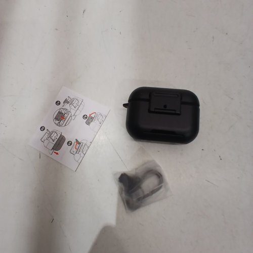 PROFEZZION WATERPROOF EARBUD CHARGING CASE COVER WITH MAGSAFE & KICKSTAND FOR AIRPODS PRO 3 - BLACK image 2