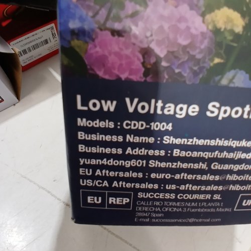 12PK HIBOITEC 12V-24V LOW VOLTAGE SPOTLIGHTS WITH PHOTOCELL TIMER - 2900K - BLACK (MODEL: CDD-1004) image 2