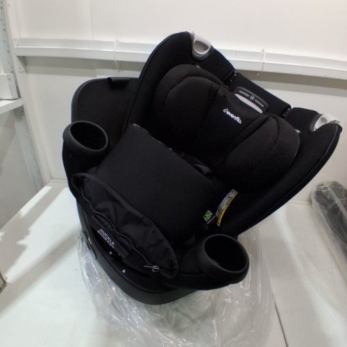 EVENFLO REVOLVE360 EXTEND ALL-IN-ONE ROTATING CAR SEAT - 4 TO 120LBS MAX - BLACK (MODEL: CS360212310C) image 4