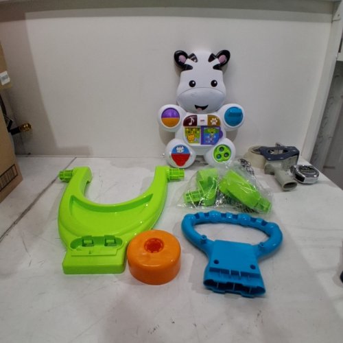 FISHER-PRICE LEARN WITH ME ZEBRA WALKER INTERACTIVE TOY - (MODEL: FPL37-9463) image 2