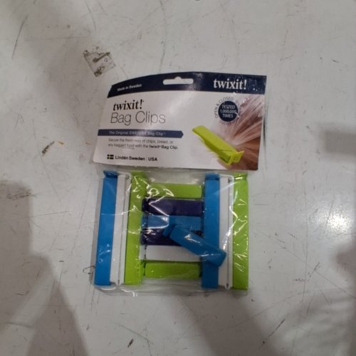 13PC TWIXIT! BAG CLIPS -LARGE/SMALL - WHITE/GREEN/BLUE (MODEL: 6070BLL) image 2