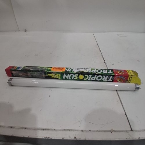 TROPIC SUN DAYLIGHT FLUORESCENT TUBE - 18" / 15W / 5500 K / T8 (ITEM: TL-18) image 2