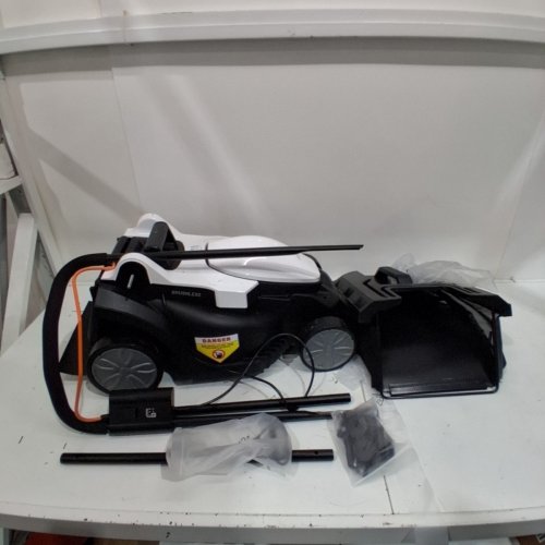 LITHELI U20 CORDLESS BRUSHLESS LAWN MOWER - 20V - 8GAL GRASS BAG - 13" PATH - WHITE/BLACK (MODEL: EGT010159) image 2