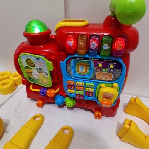KIDS VTECH SIT-TO-STAND ULTIMATE ALPHABET TRAIN TOY - RED/GREEN/BLUE (MODEL: ‎80-181901) image 2