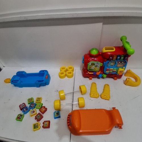 KIDS VTECH SIT-TO-STAND ULTIMATE ALPHABET TRAIN TOY - RED/GREEN/BLUE (MODEL: ‎80-181901) image 3