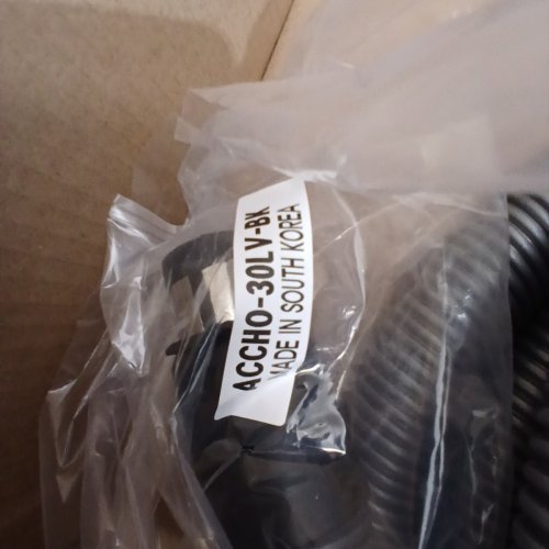 OVO UNIVERSAL SWITCH CONTROL LOW-VOLTAGE CENTRAL VACUUM HOSE - 30FT - GRYE (MODEL: ACCHO-30LV-BK) image 3