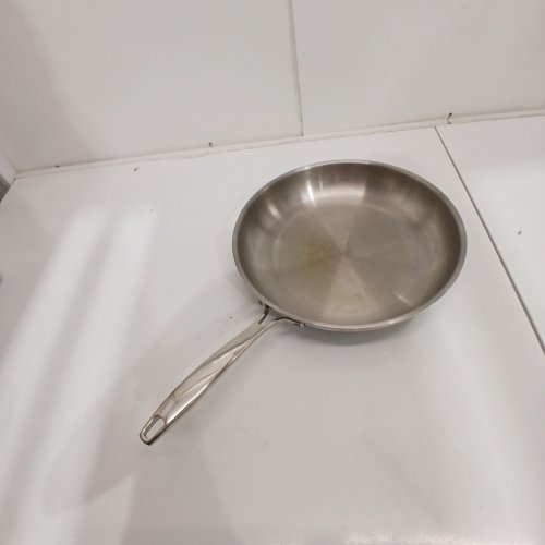 TRAMONTINA STAINLESS STEEL FRYING PAN - 12" - STAINLESS STEEL image 2