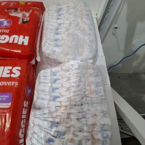 136PK HUGGIES LITTLE MOVERS DISPOSABLE BABY DIAPERS - SIZE 3 - DISNEY LION KING image 3
