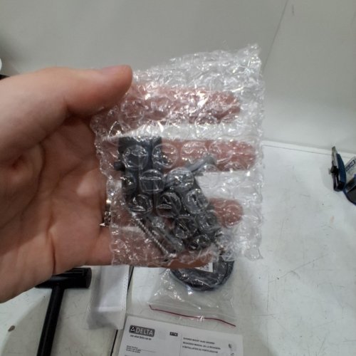 DELTA 2-SETTING HAND SHOWER WITH SLIDE BAR MOUNT - 1.75 GPM - MATTE BLACK (MODEL: 51537-BL) image 6