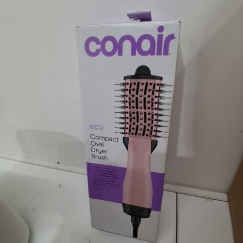 CONAIR COMPACT CORDED OVAL DRYER BRUSH - PINK (MODEL: BC101C) image 5
