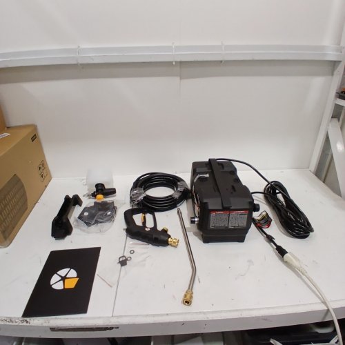 POWERPLAY ELECTRIC PRESSURE WASHER - 120 V, 2.0 GPM, 40FT HOSE - BLACK AND ORANGE (MODEL: PL1000YC) image 4