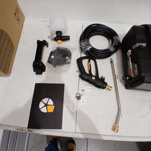 POWERPLAY ELECTRIC PRESSURE WASHER - 120 V, 2.0 GPM, 40FT HOSE - BLACK AND ORANGE (MODEL: PL1000YC) image 5