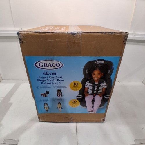GRACO 4EVER 4-IN-1 CAR SEAT WITH RAPID REMOVE COVER - LOFTON STYLE - GREY - (MODEL: 2165949) image 6