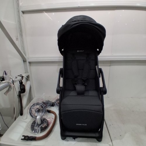 SAFETY 1ST SPARK PLUS COMPACT AUTO-FOLD STROLLER - 50LBS MAX - BLACK (MODEL: 01282CMGT) image 4