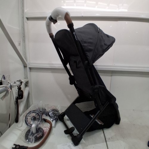 SAFETY 1ST SPARK PLUS COMPACT AUTO-FOLD STROLLER - 50LBS MAX - BLACK (MODEL: 01282CMGT) image 5