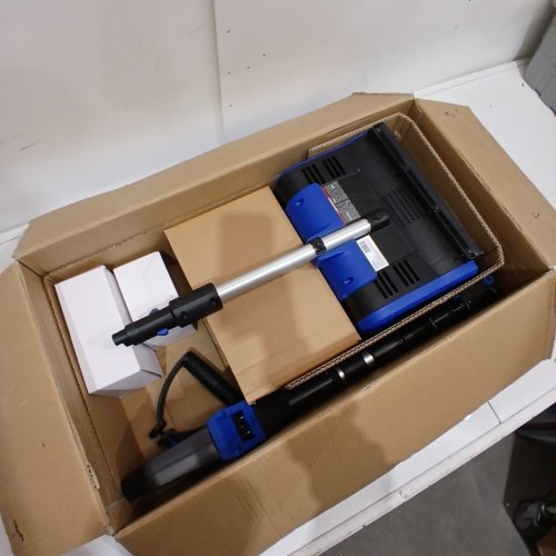 SNOWJOE IONMAX CORDLESS SNOW SHOVEL WITH BATTERY AND CHARGER- 10"W, 24V 4.0SH BATTERY- BLUE (MODEL: 24V-SS10) image 2