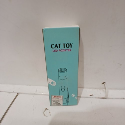 TBTEEK LED LASER POINTER CAT TOY WITH 3 MODES & MULTIPLE PATTERNS - BLUE image 2