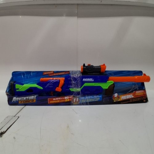 NERF ADVENTURE FORCE REBEL CLIP-FED BLASTER AND DETATCHABLE SCOPE (MODEL: 42661) image 4